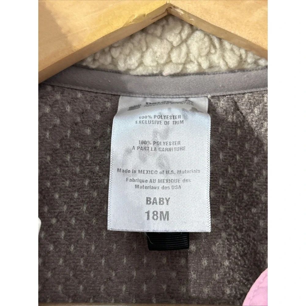 Patagonia Baby Retro X Jacket Rare‎ Vintage Cream Pink Sz 18 Months